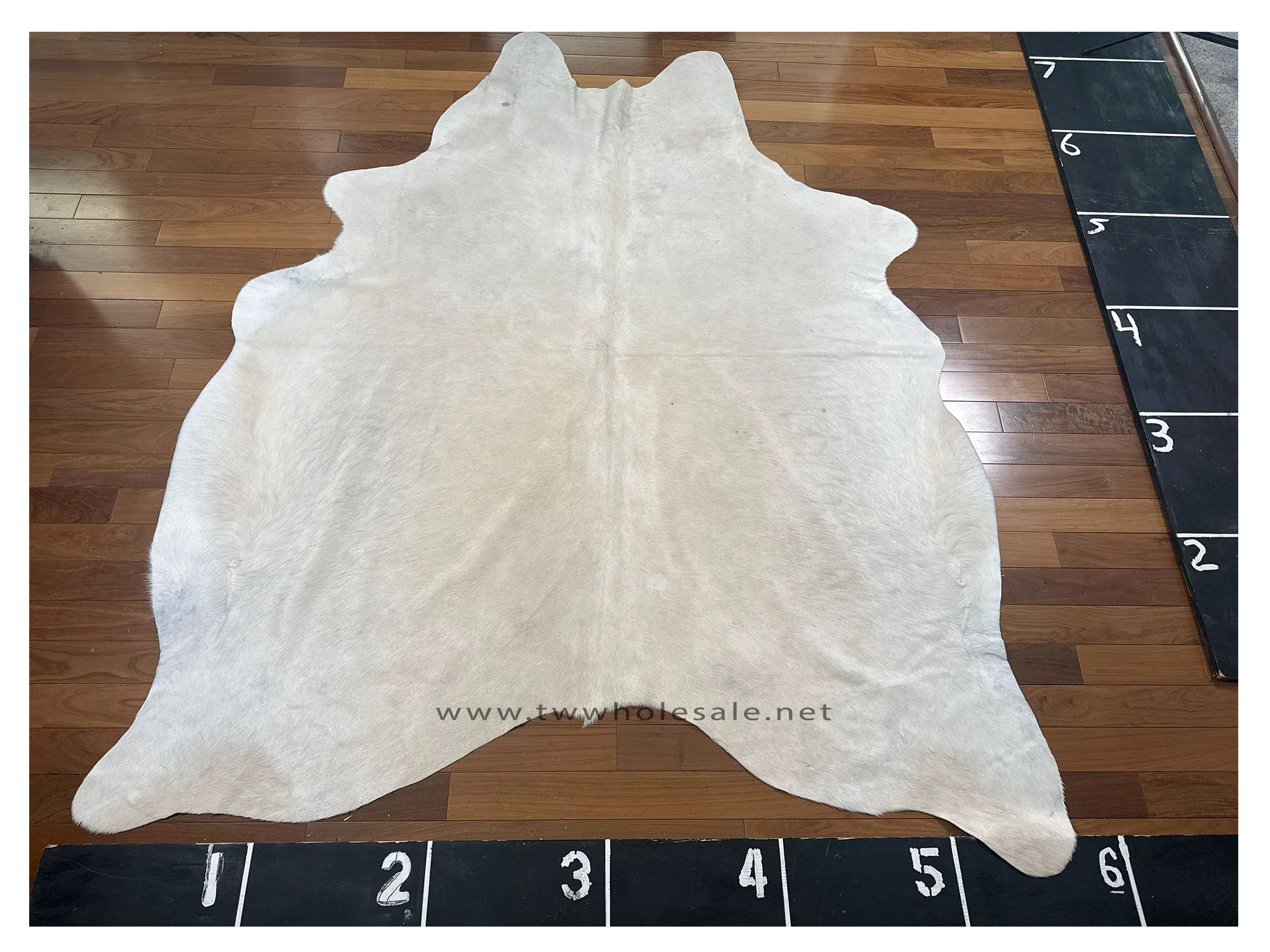 white cowhide 2046
