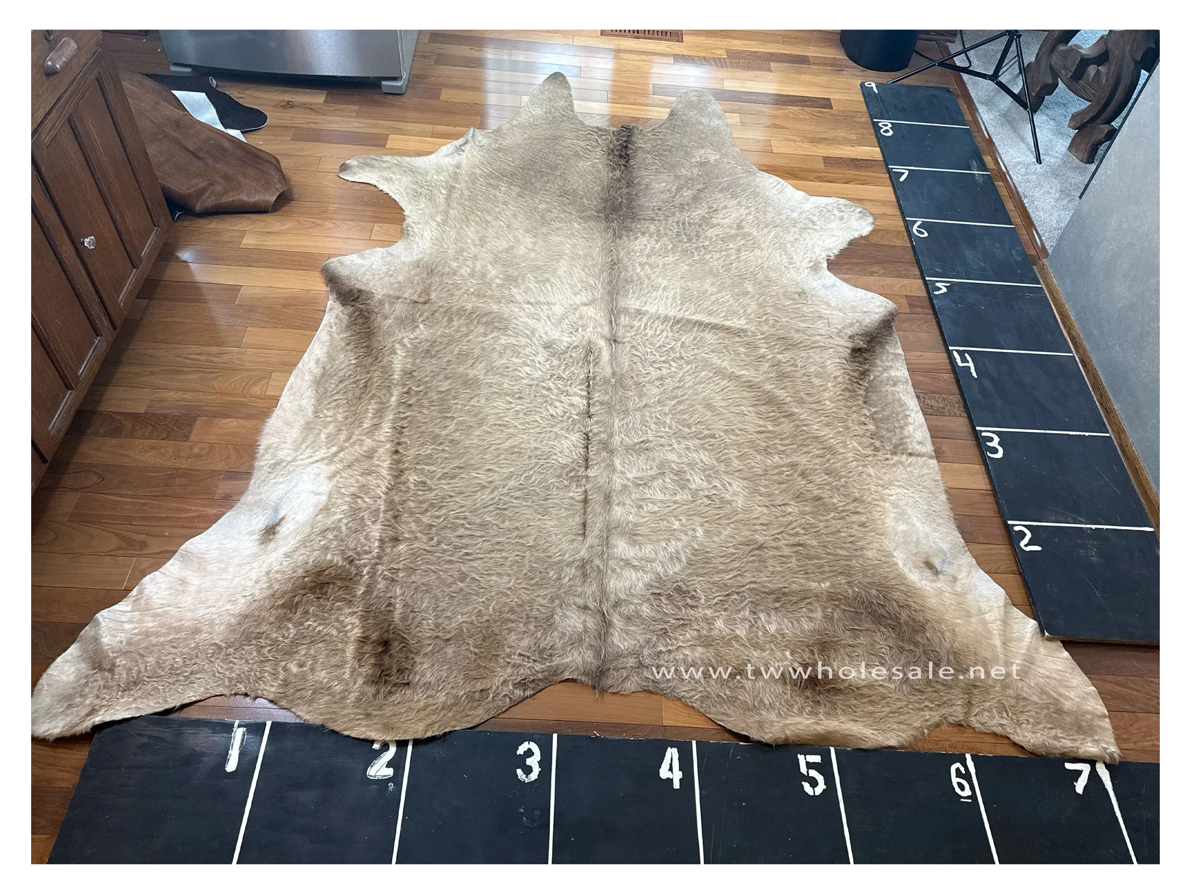 Champagne Brazilian Cowhide #2016
