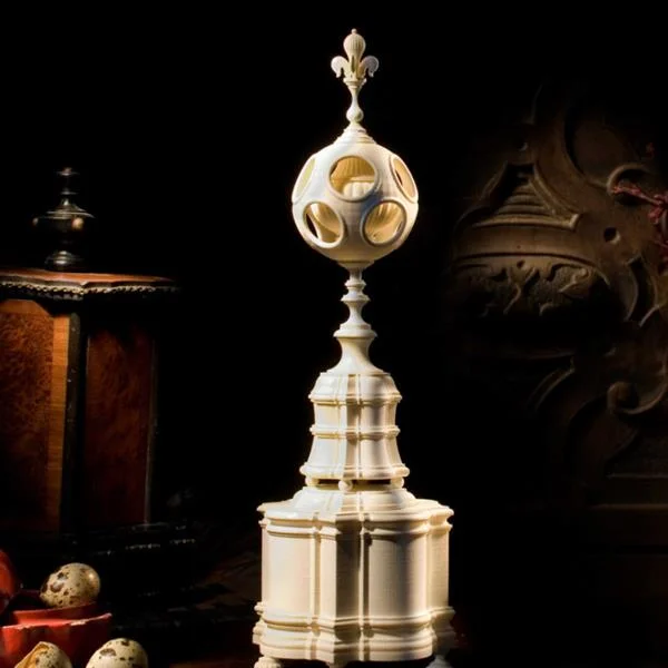 Ivory-look-alike artwork (Image Credit: 3ders.org)