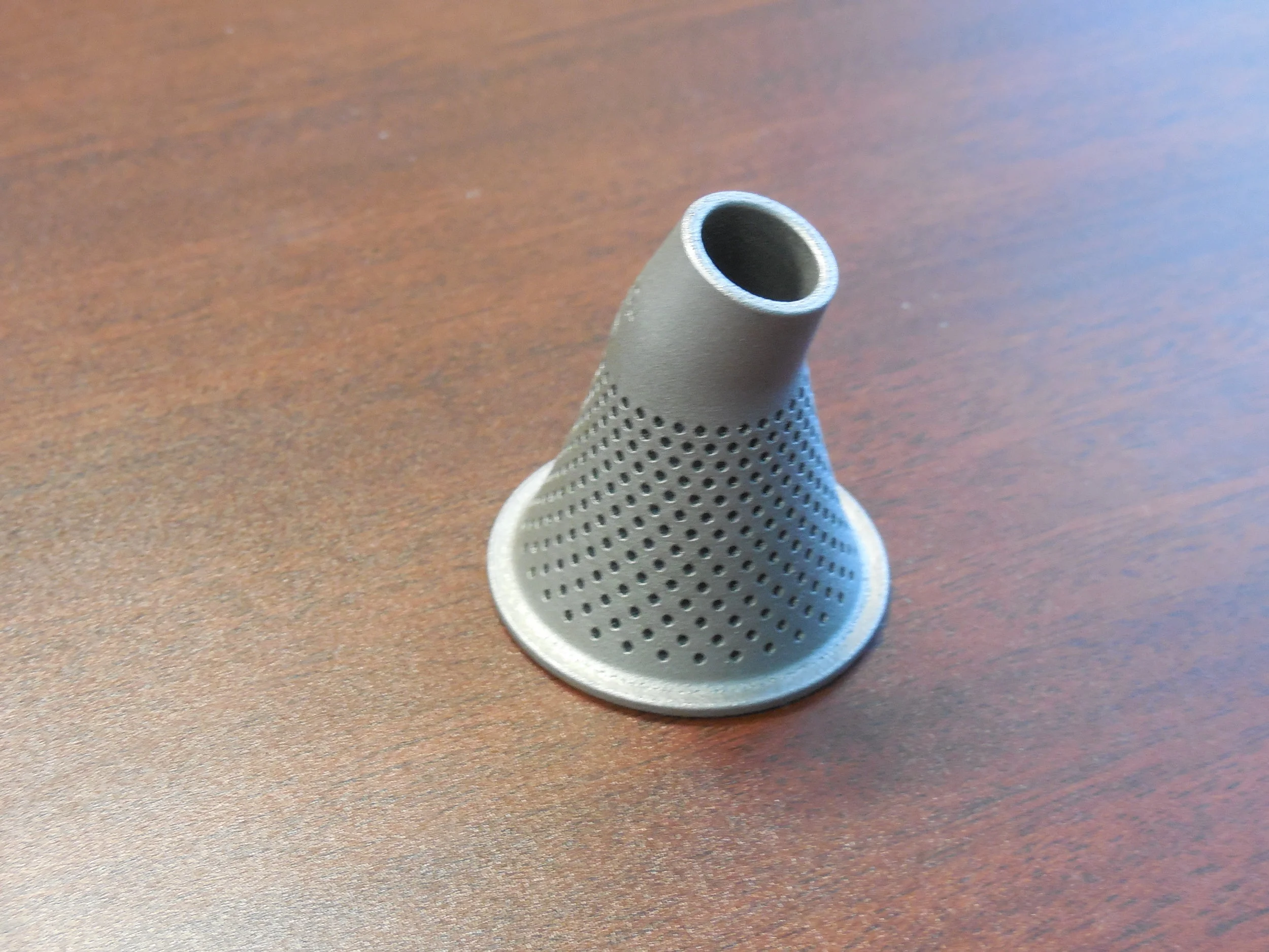 3D printed DMLS Inconel 718 metal part.