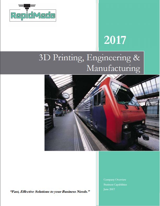 RapidMade Company Brochure 3D Printing, Engineering & Manufacturing