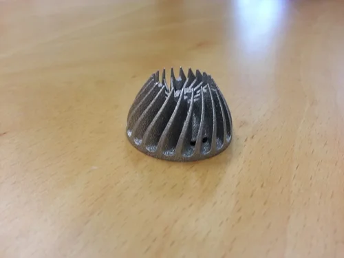 Metal 3d printing spiral