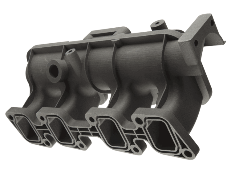 3D printed nylon part manufactured with the HP Multi Jet Fusion, our fastest technology for 3D printing prototypes.