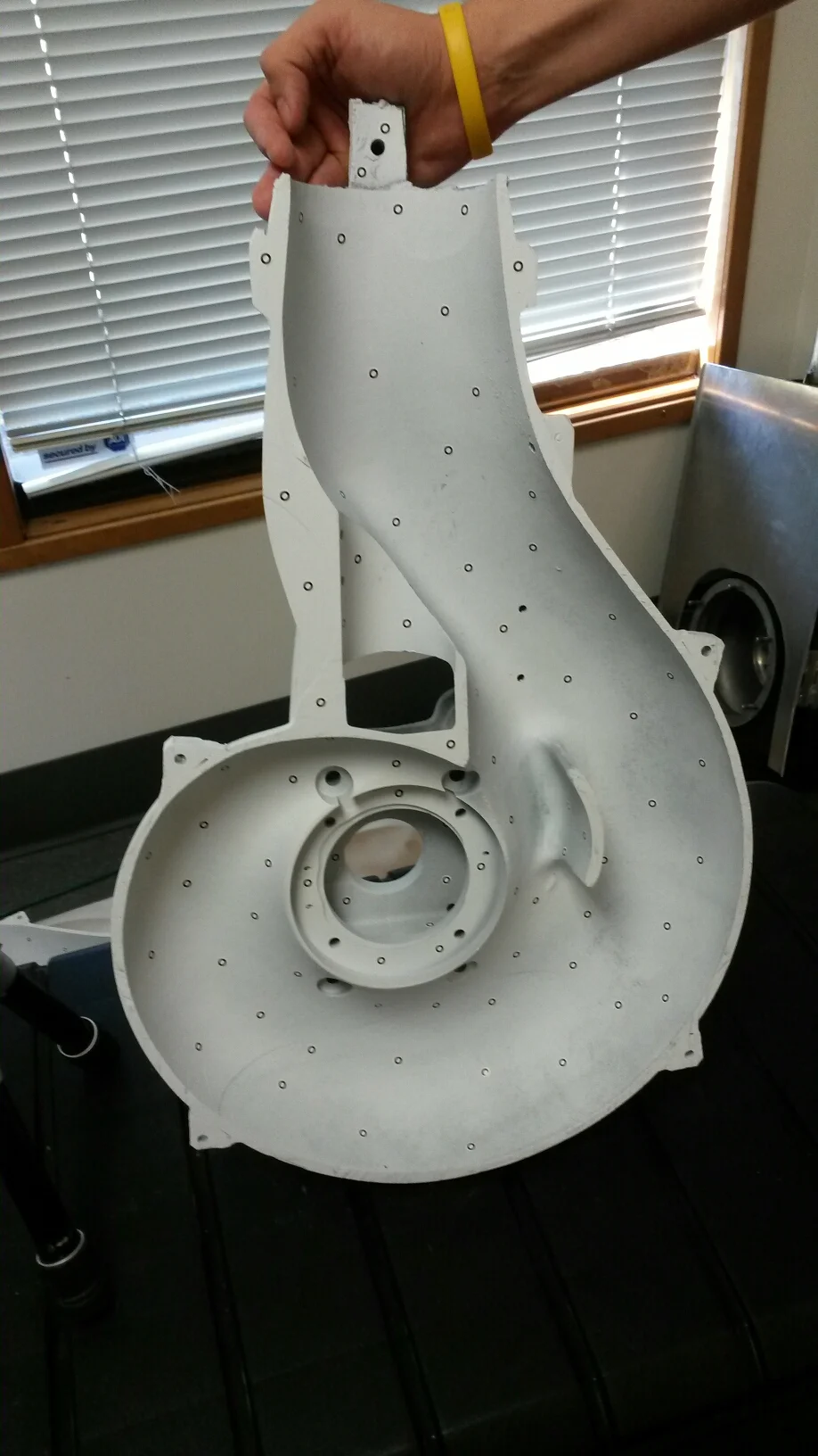 3D printed pipe prototype created by RapidMade’s product design services.