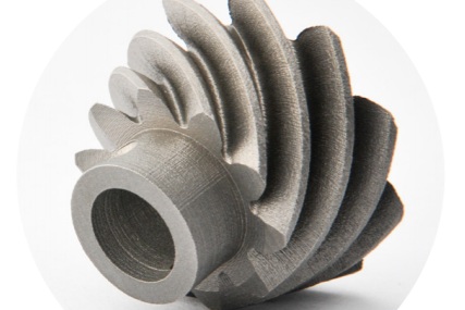 Direct metal 3D printed bit made with stainless steel 316L.