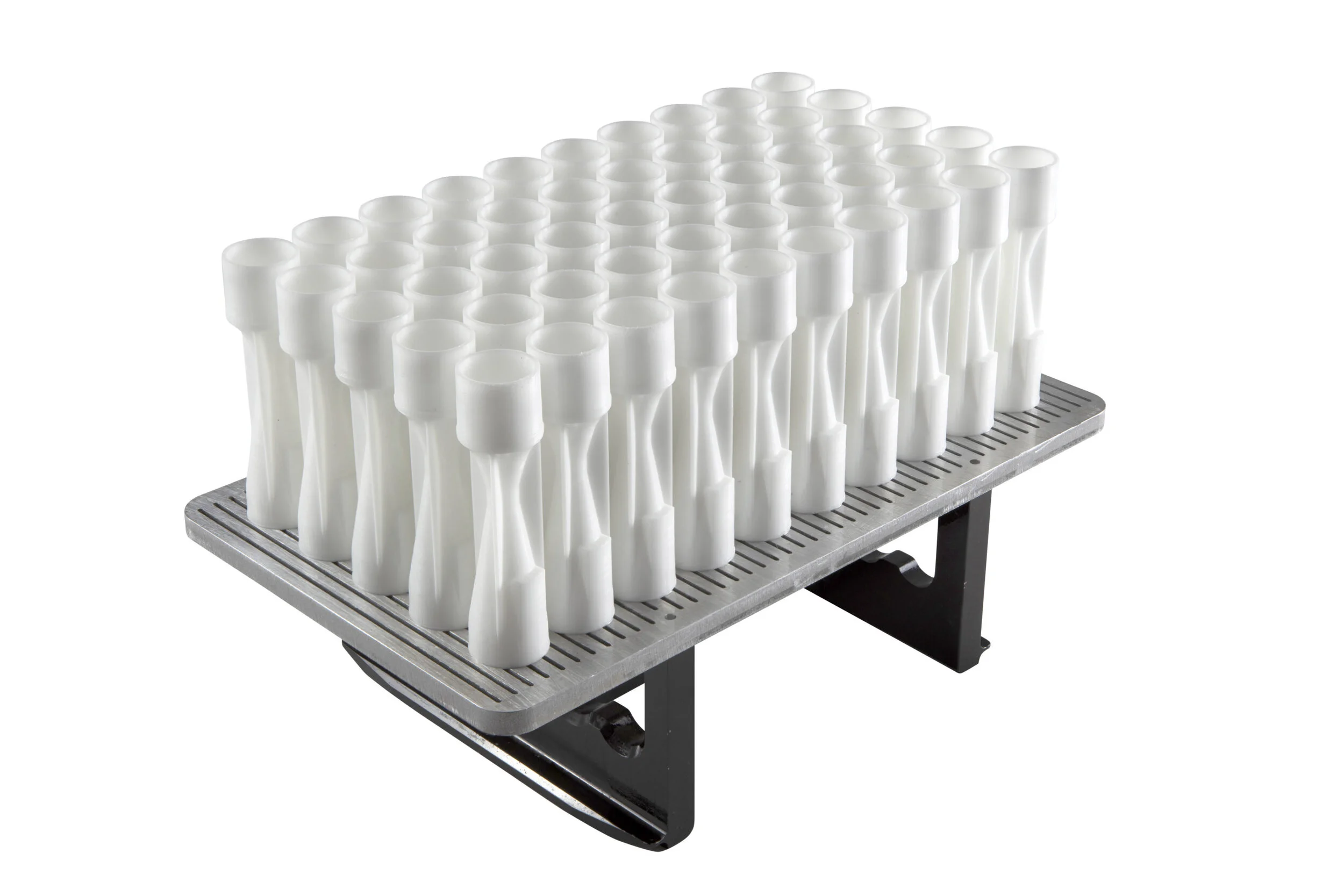 High speed SLA build plate of production grade parts printed in under 60 minutes.