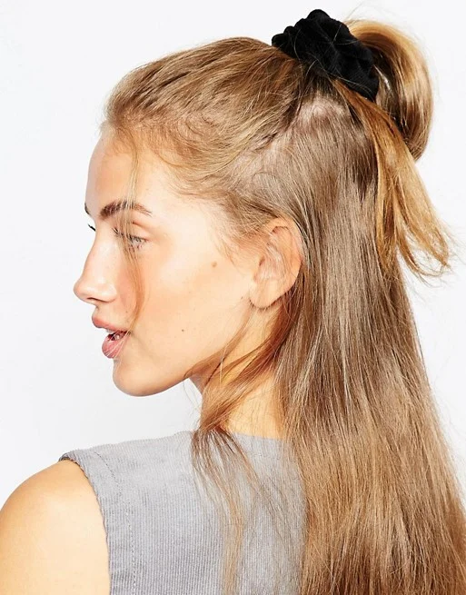 How the humble Scrunchie can keep your blonde hair from breaking