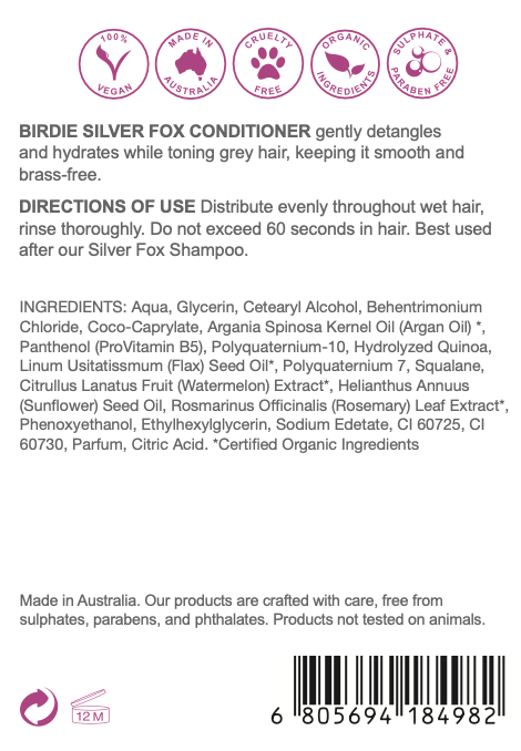 Silver Fox Conditioner Label.png