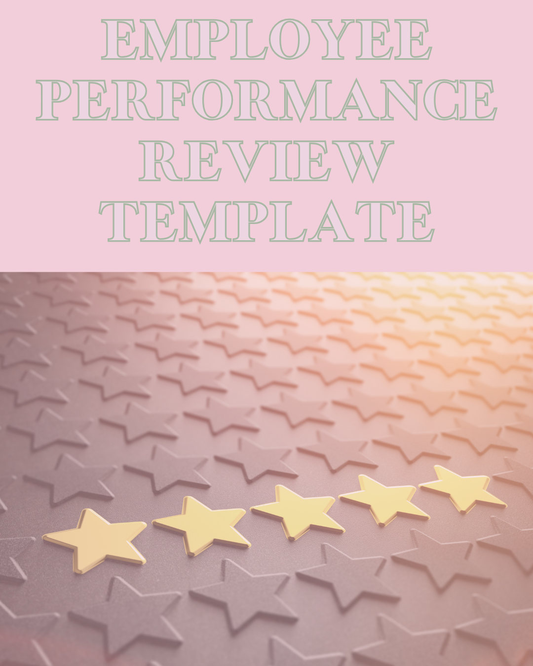 Staff Performance Review Template