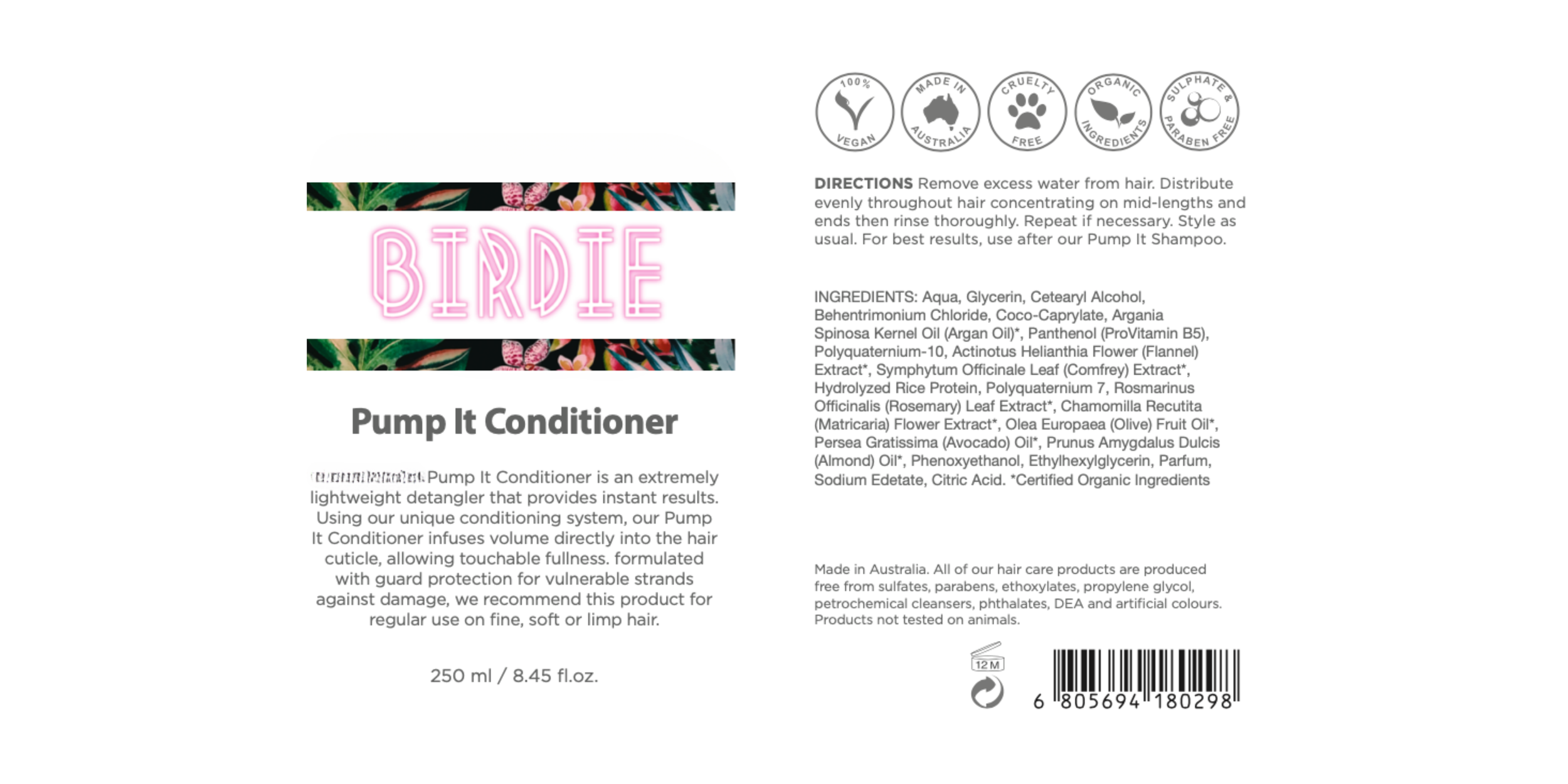 Pump It Conditioner Label.png