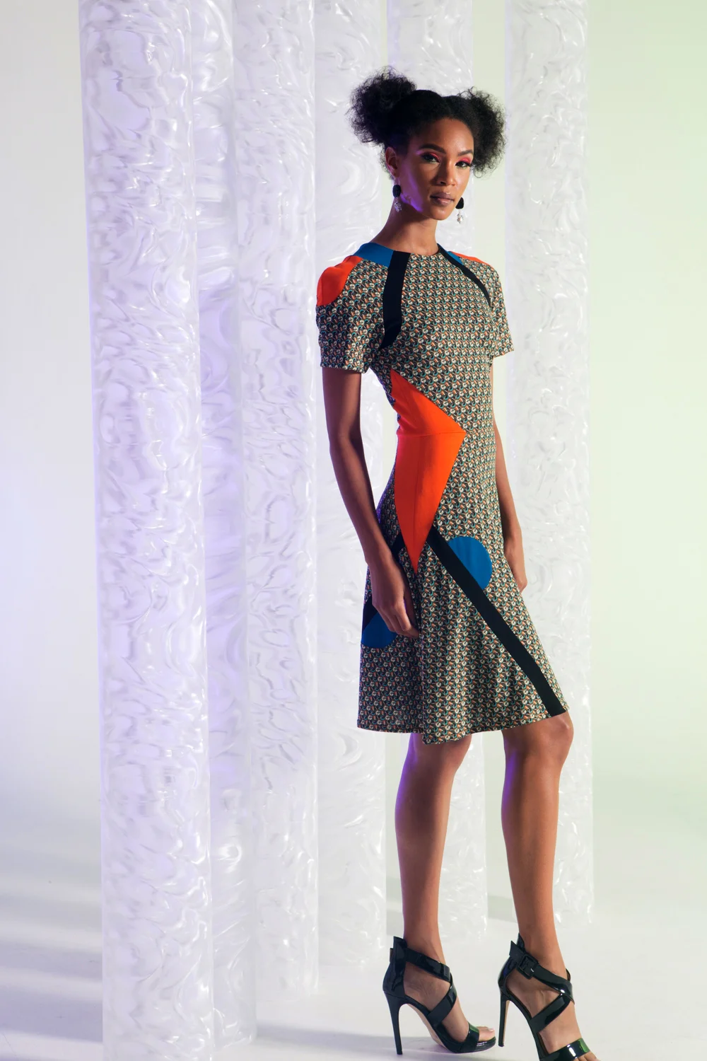knee length dresses for ladies As by DF Women's Nadine Dress - Rose Gold main image 1