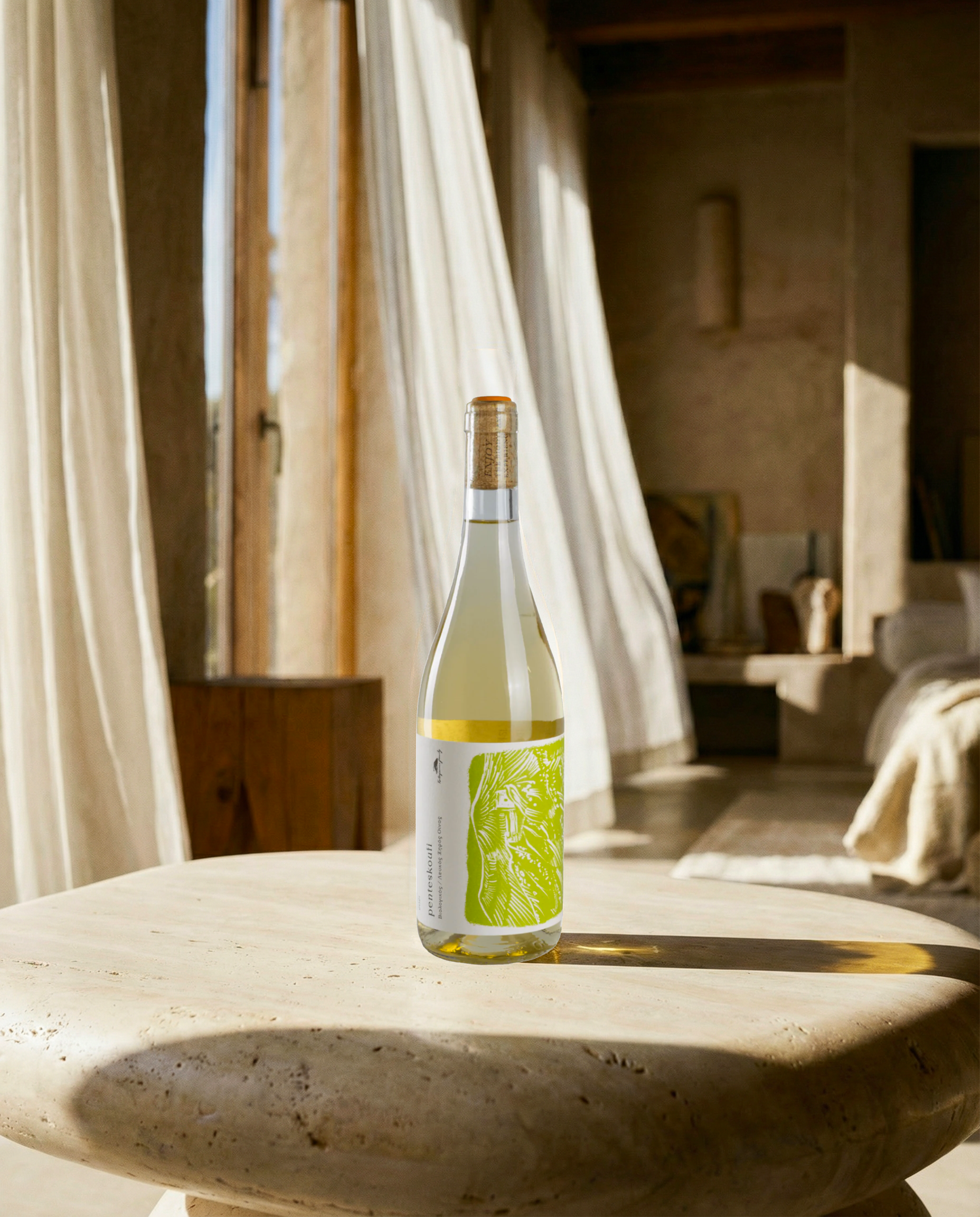 Kontogiannis Family, Penteskoufi PGI Roditis/Savatiano (Korinthia, GR)