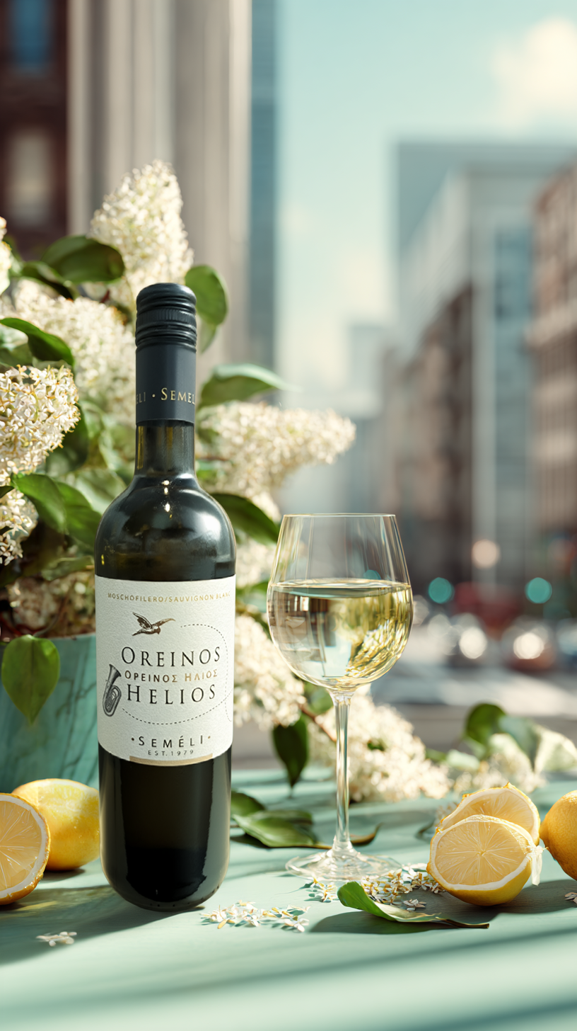 Semeli Estate, Oreinos Helios Moschofilero/Sauvignon Blanc (Peloponnese, GR)