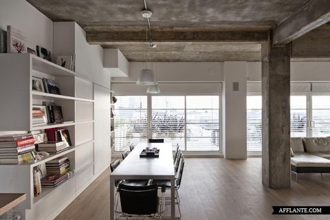 Imagine dining at looking out these floor to ceiling windows. ( Afflante )