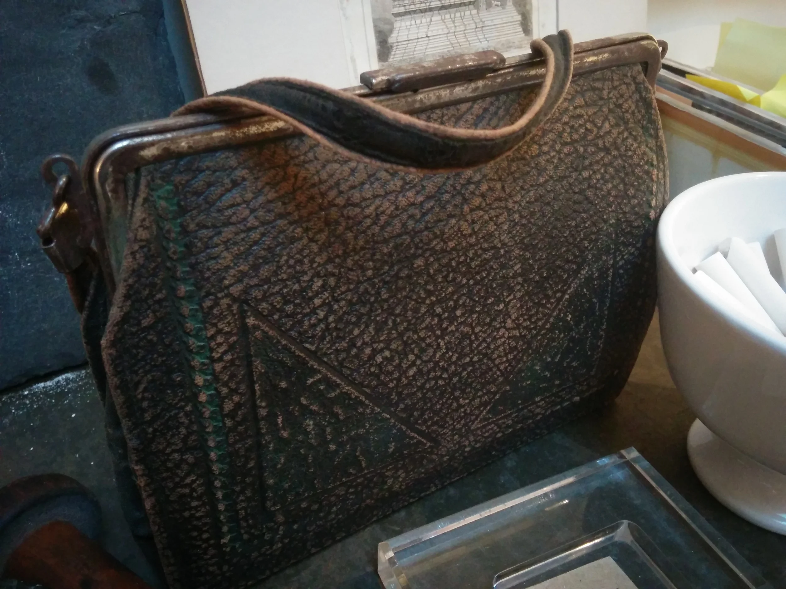 This vintage purse is from 1920.
