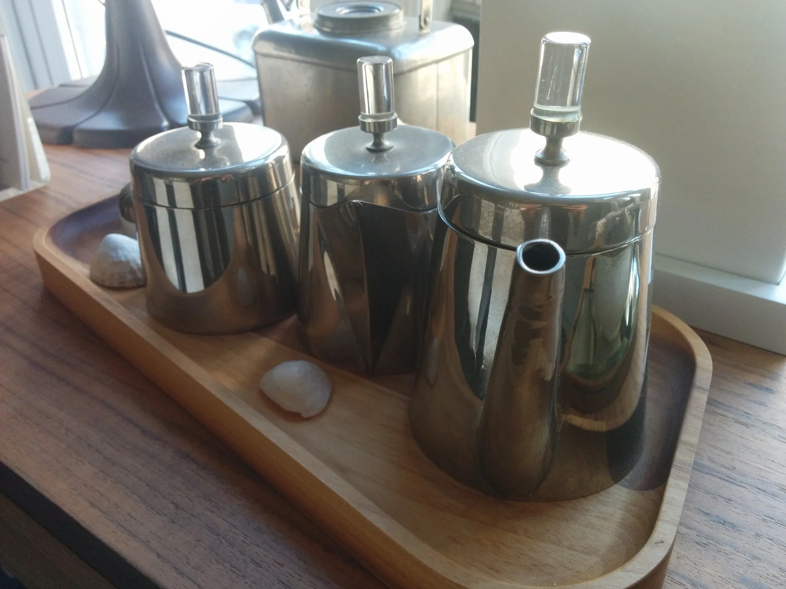 A Deco era tea pot set.