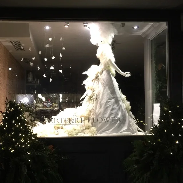 White Christmas Angel from Parterre Flowers, Toronto.
