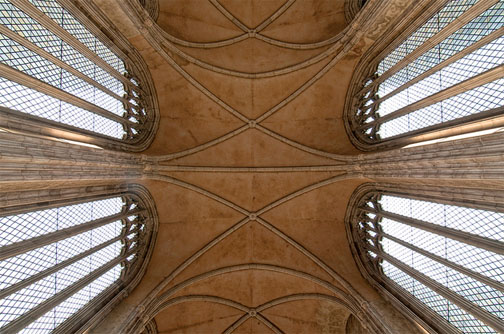 Trinity College at the University of Toronto, chapel ceiling