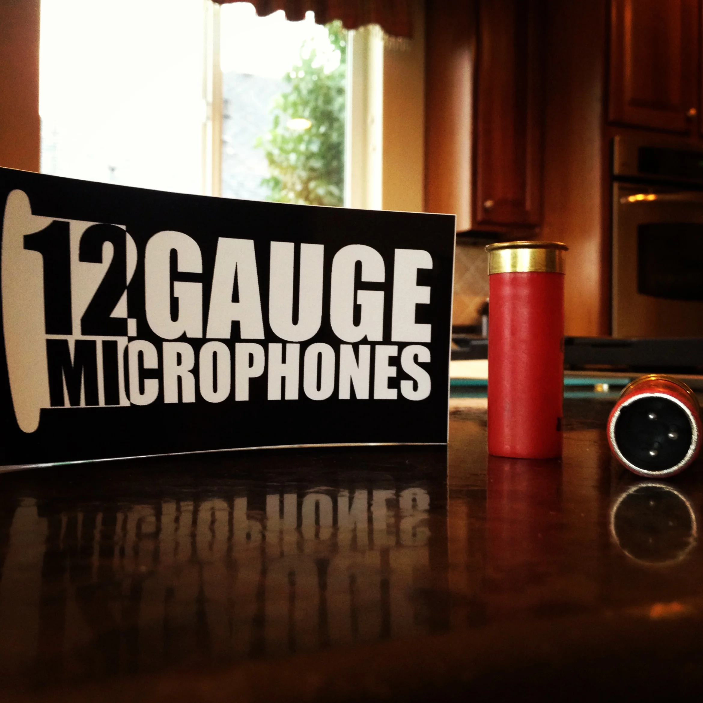 Check out these awesome new mics. The are made out of reclaimed shotgun shells and they sound awesome. Check out 12 Gauge Microphones. http://www.12gaugemicrophones.com/