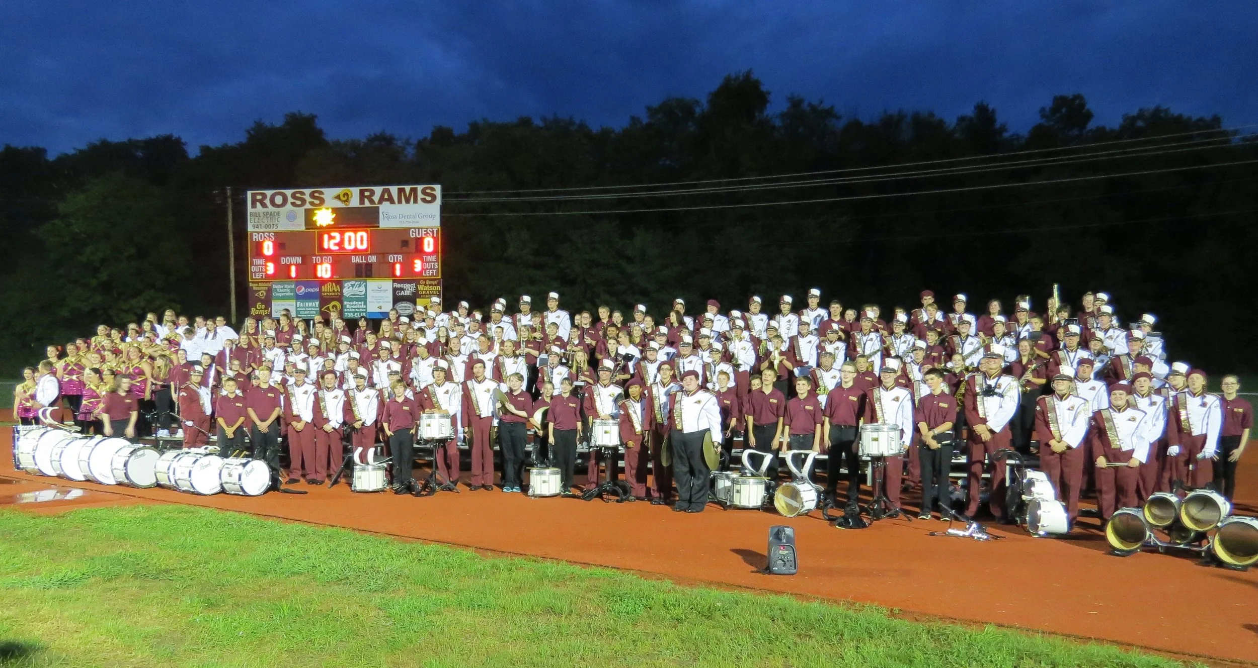 A great night of music brought to you by the RHS & RMS Bands.