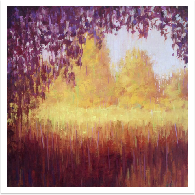 Cameron Schmitz / For a Moment / 30" x 30"