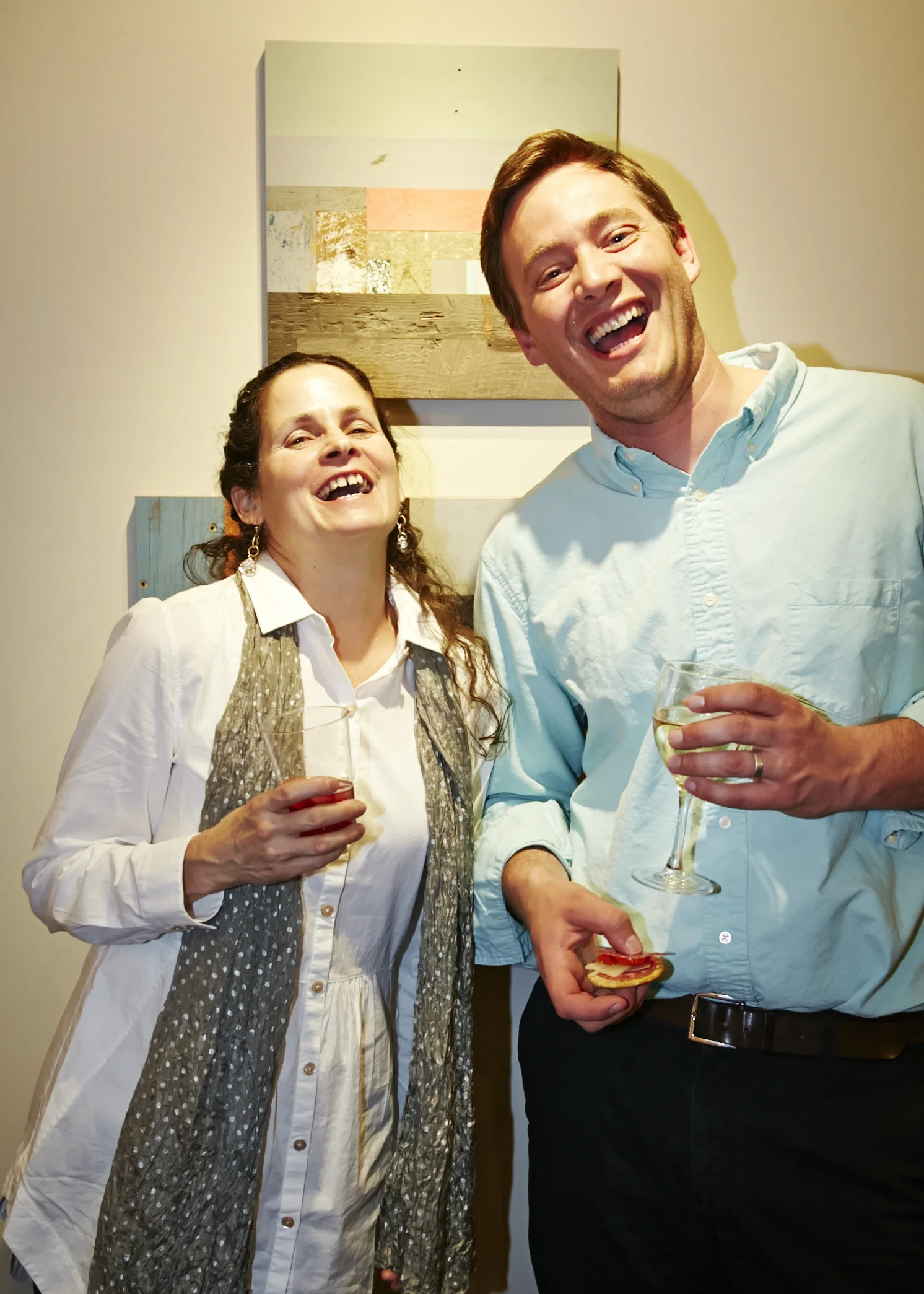 Abstract Matters Opening Reception_ Brenda Garand, Jonathan Sessions.jpg