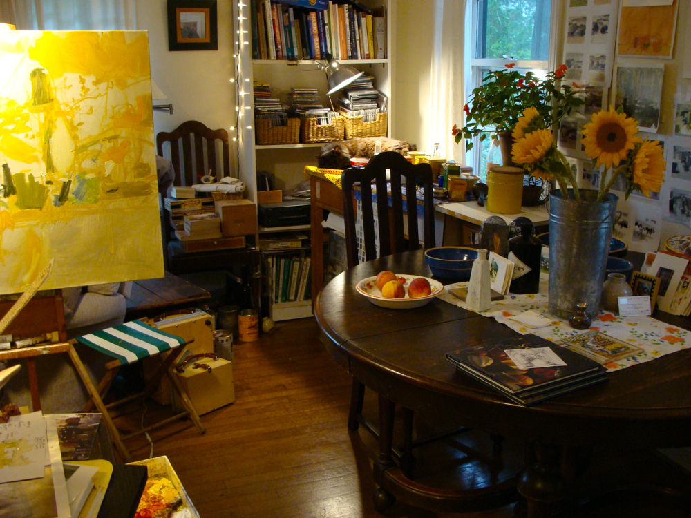 Margie Stewart's studio