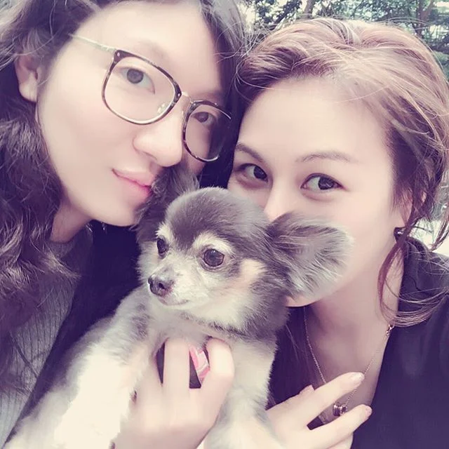 Monkie's auntie from Boston is visiting us! More than 10 years of friendship, we share such beautiful yet bittersweet memories together. Hurry up and finish Harvard and come back! #friendsforever #bff #sisterslove #reunion