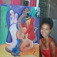 Sharika Mahdi and her art.