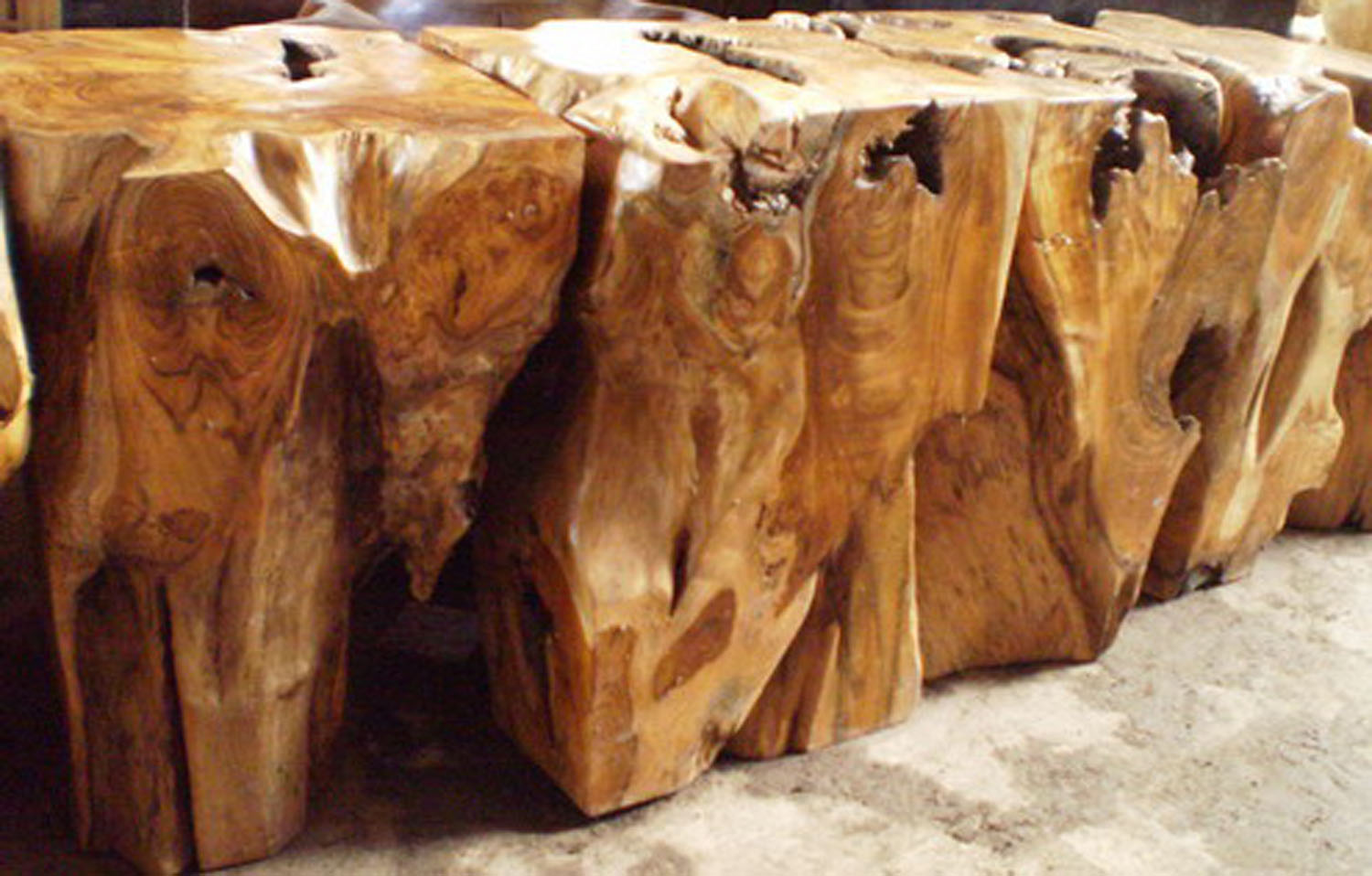 Copy of Sculpted Teak Root Cubes