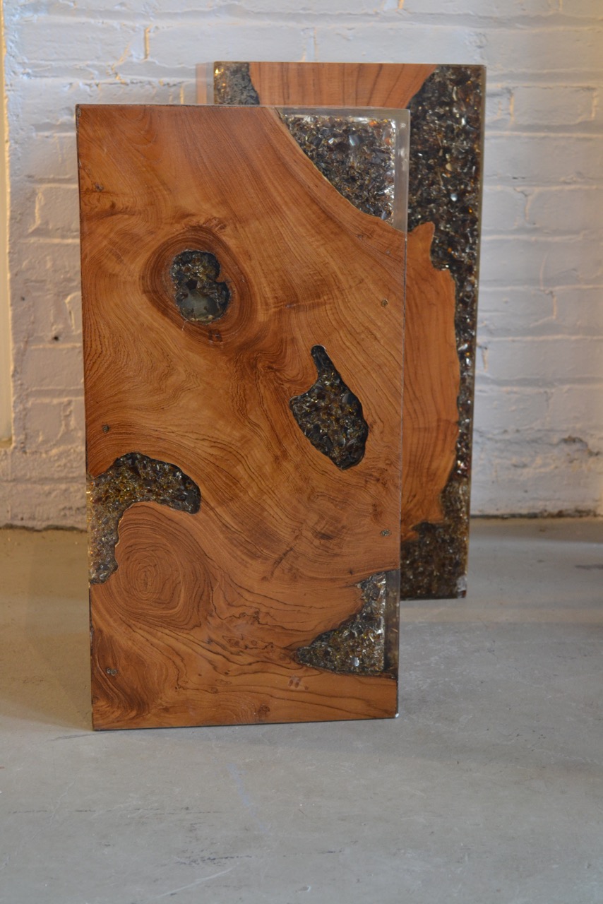 Copy of teak root and resin dining table