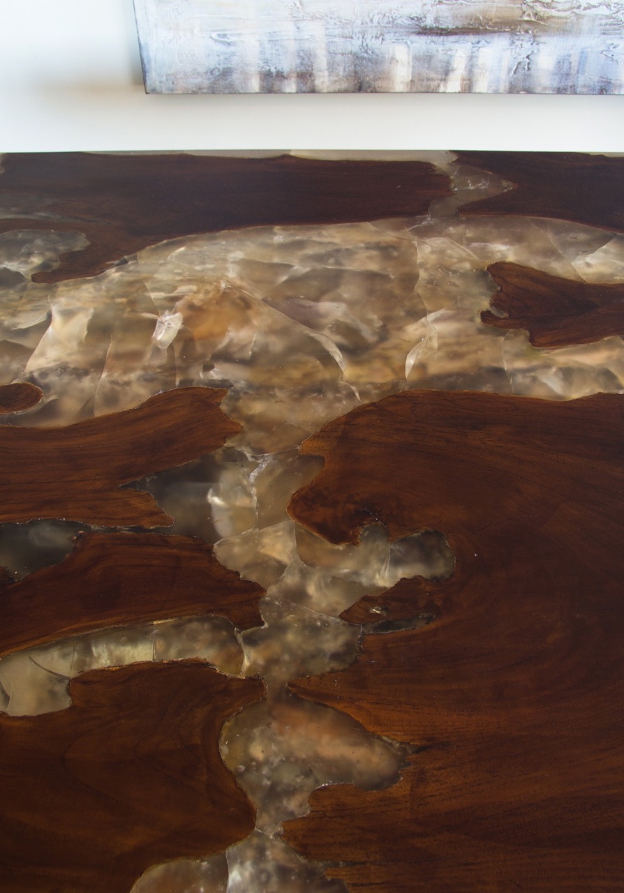 Copy of Teak Root and Resin Table