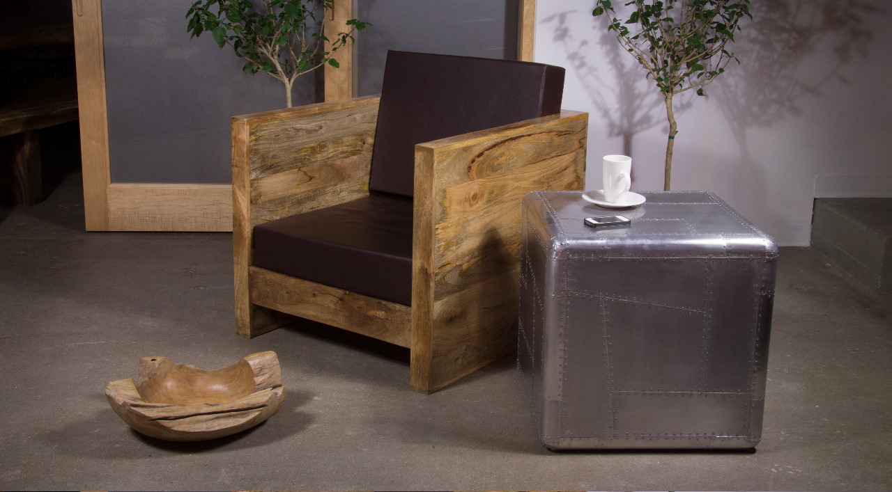 Copy of cube chair, industrial furniture