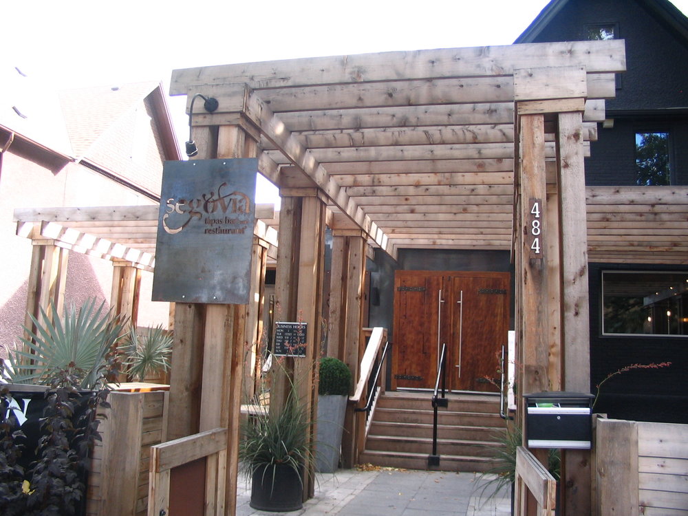 Copy of Segovia Restaurant and Bar Doors