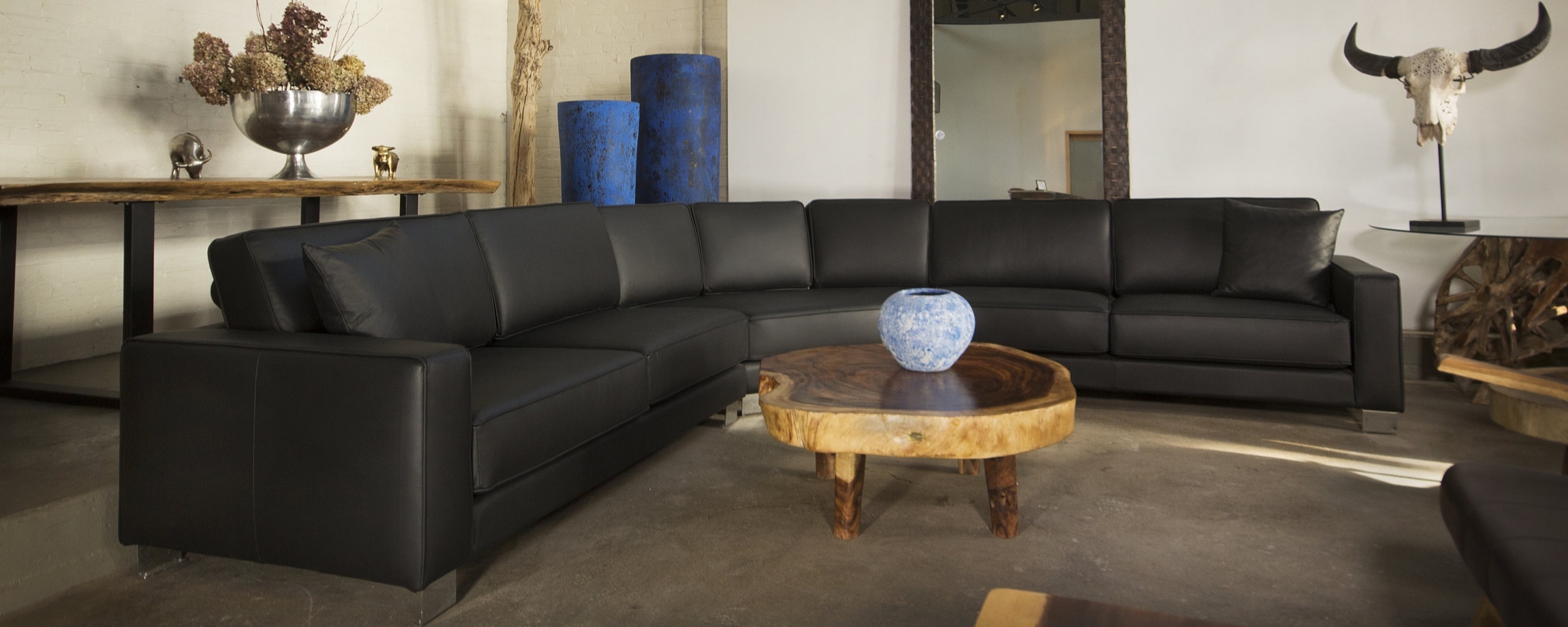 Copy of design 10 sectional in leather