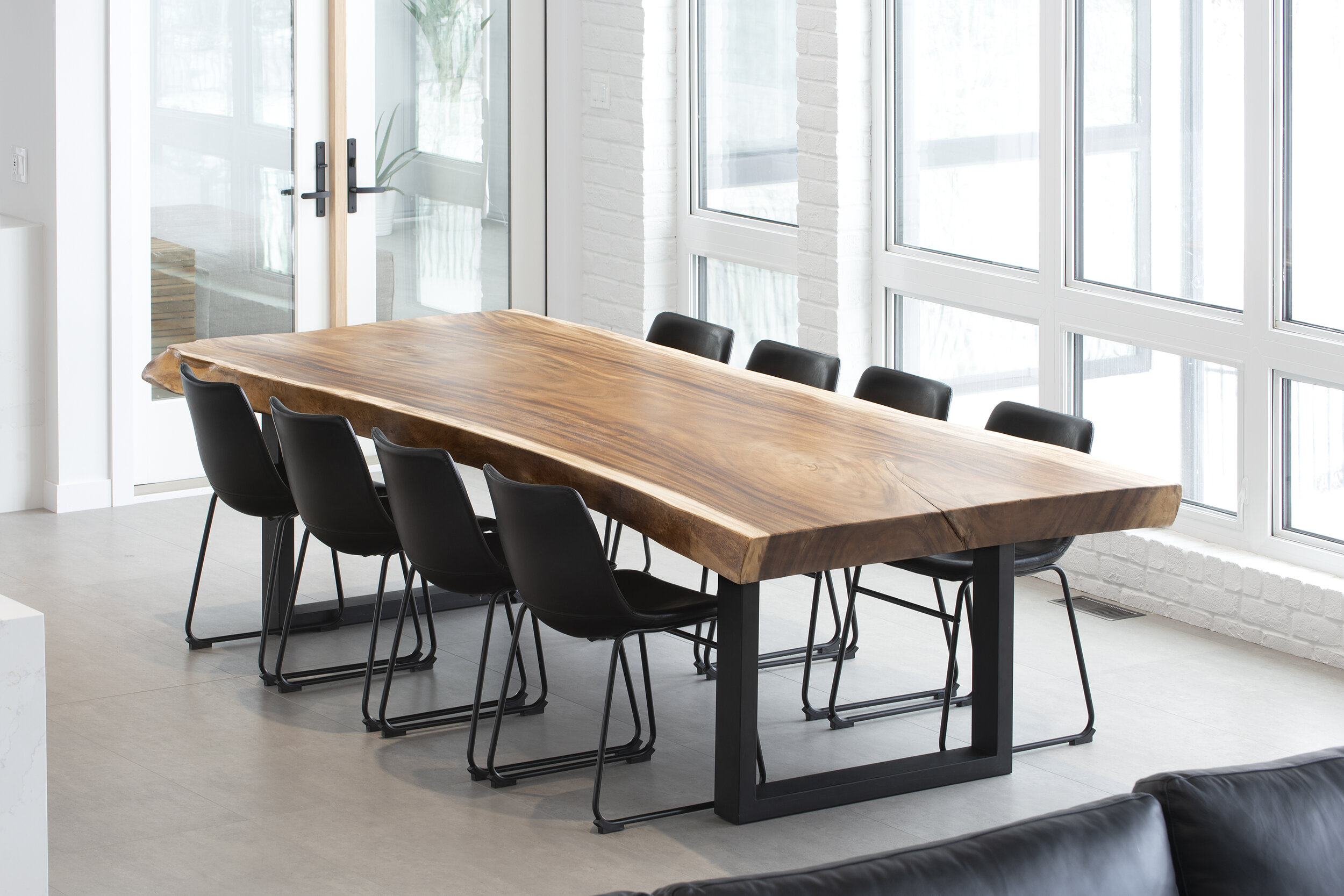 Authentically Sculpted Wood Furniture, Solid Wood Dining Room Tables Canada