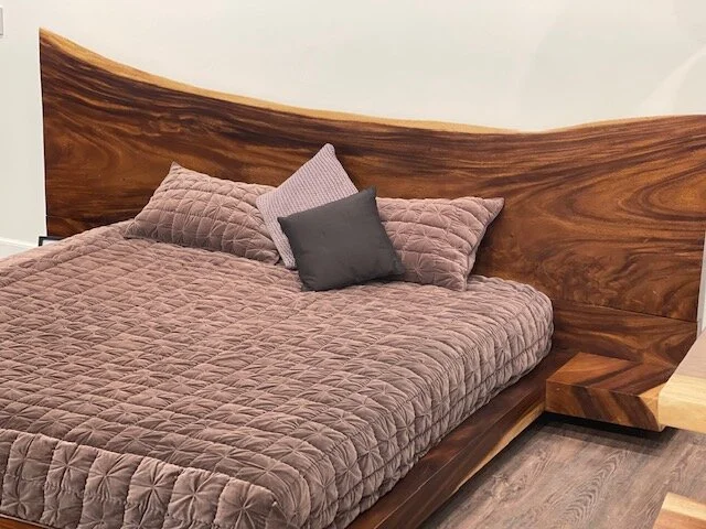 blue moon furniture Live edge bed