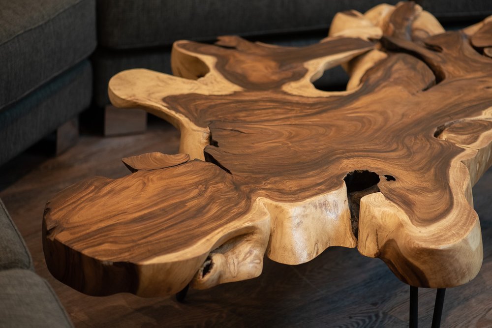 AUTHENTICALLY SCULPTED COFFEE TABLES