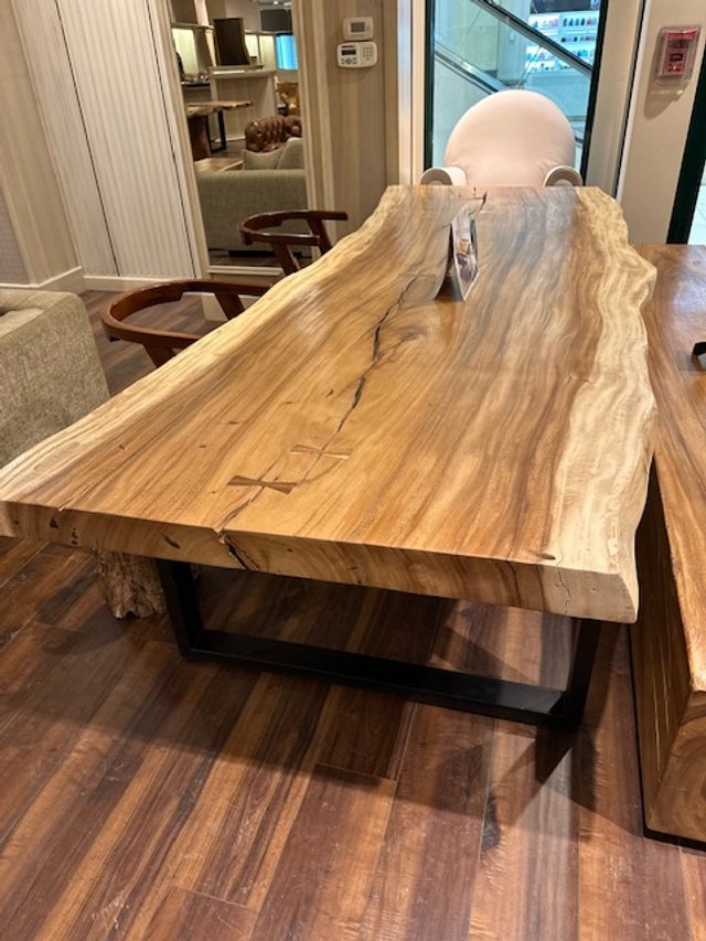 Majestic Hermione Live Edge Dining Table