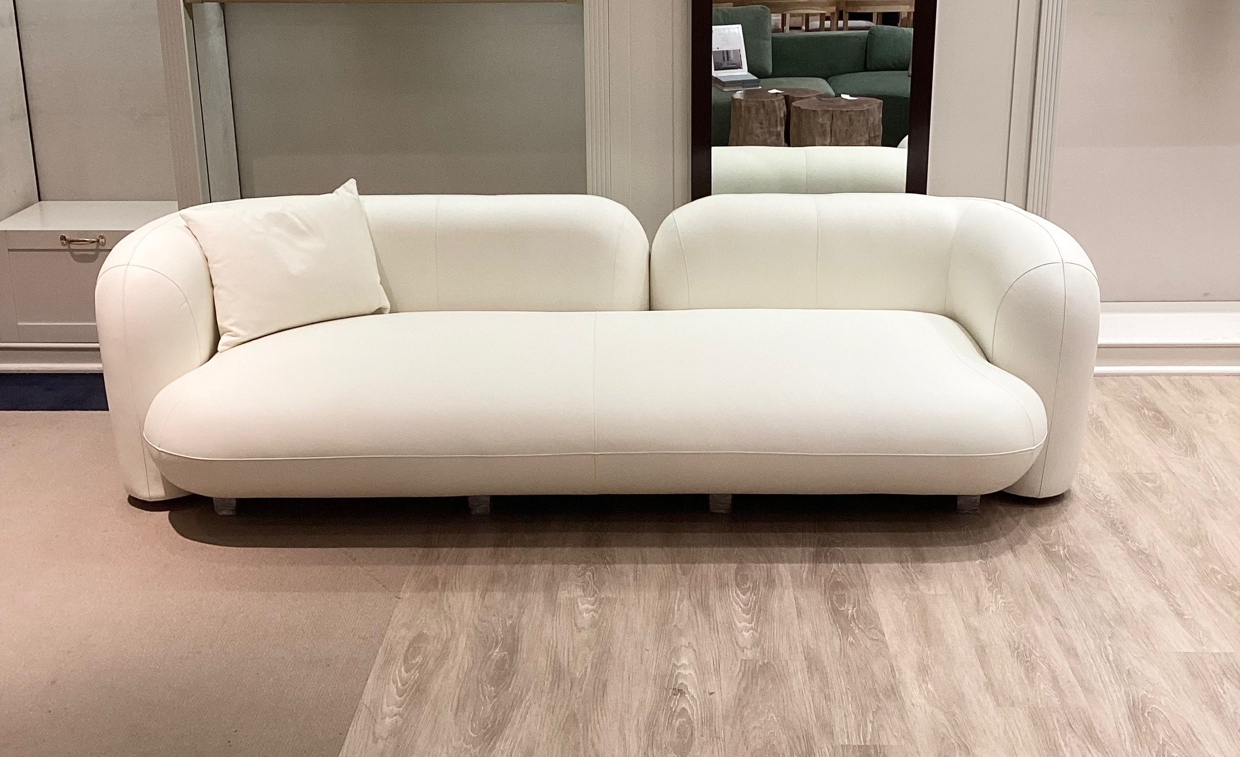 OBO sofa in Napa white leather. rounded edges for cutting egde style. Showhome furniture.jpeg
