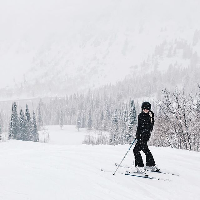 A snowy day on the slopes earlier this week ❄️