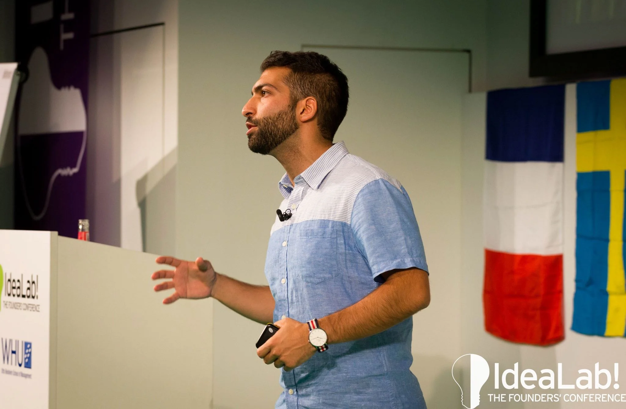 At the IdeaLab! 2014 hosted by the WHU