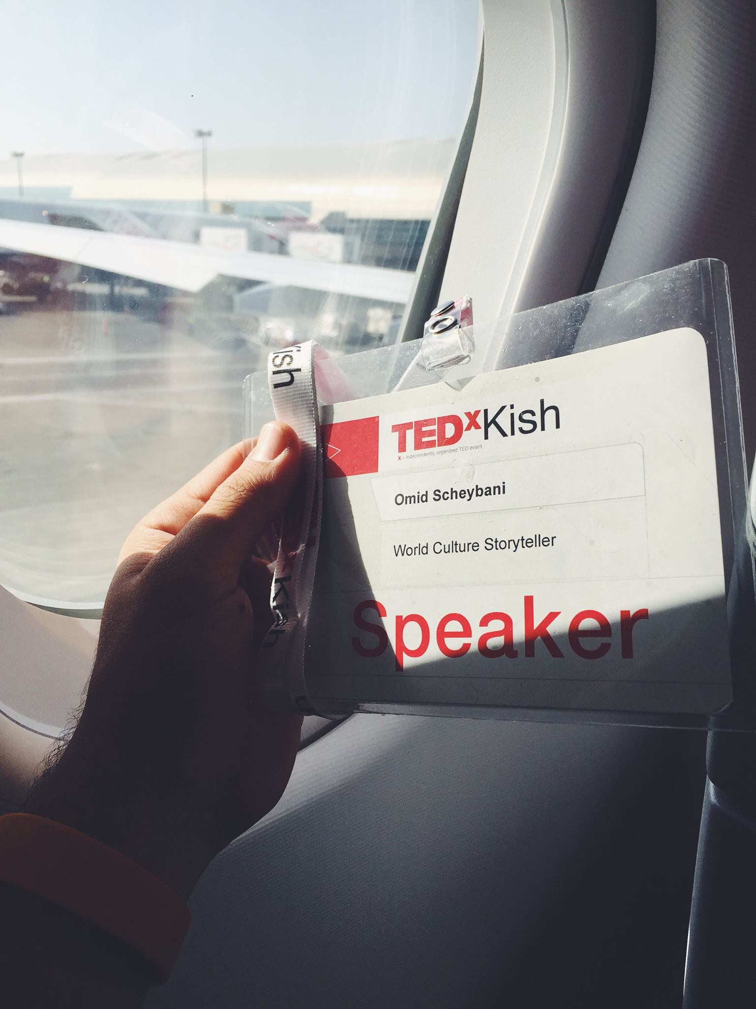 Speaking at TEDxKish