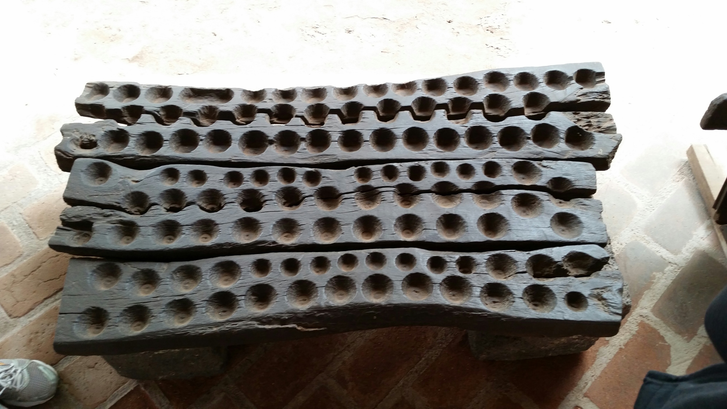 Wooden molds for candy
