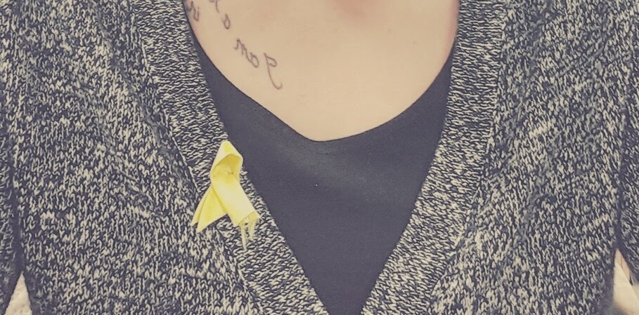 Many teachers at my school, myself included, wore our ribbon every day for a year after the Sewol ferry disaster, to remember.