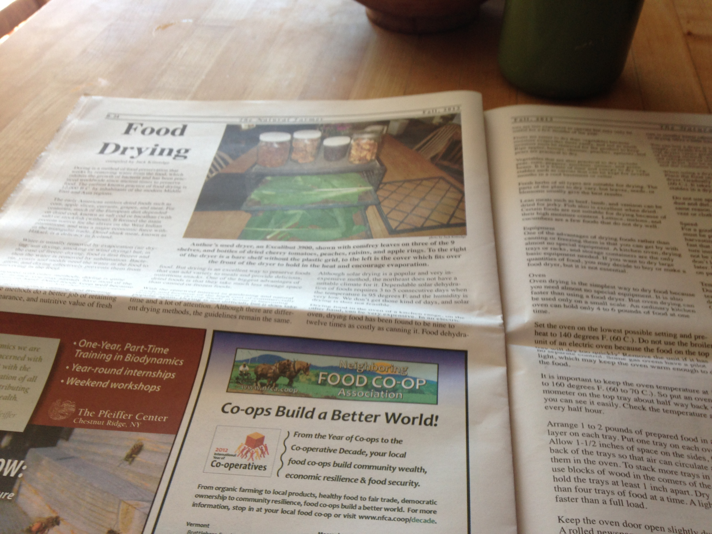 NOFA's The Natural Farmer quarterly publication