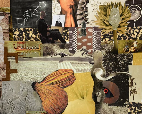 Of Fecundity collage detail Lynn Horsky 2012