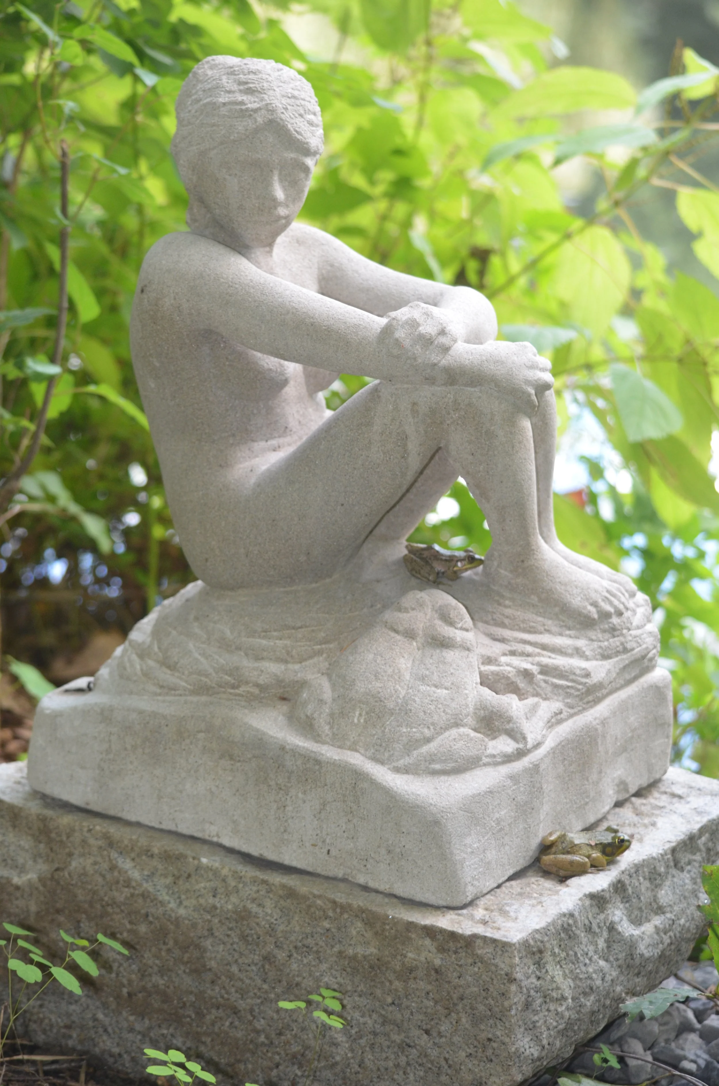 "Water Muse" by David Adilman –– ...and the sweet music, the clear stream doth make... (Wordsworth)