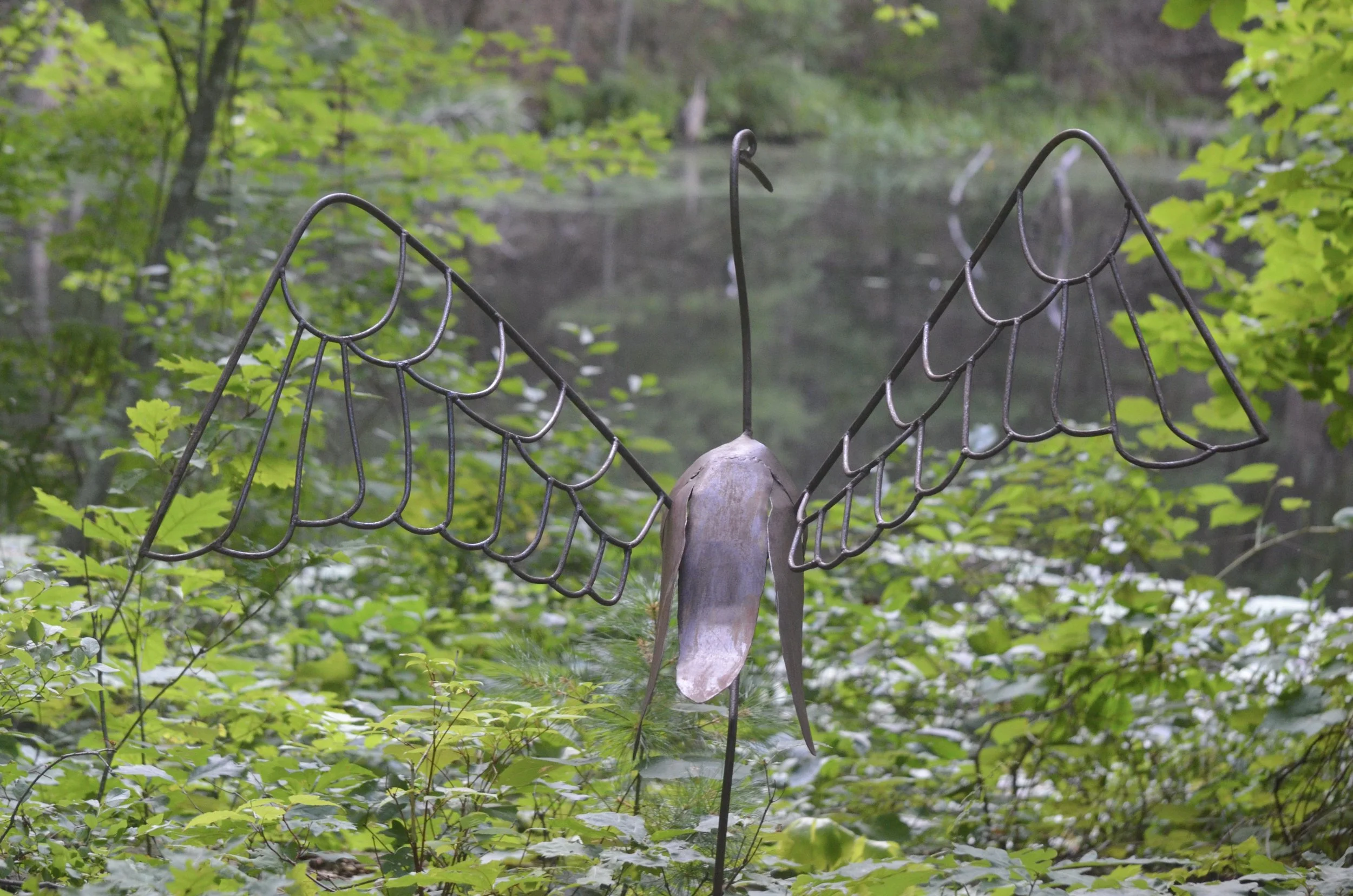 "Blue Heron" by Tess Faraci