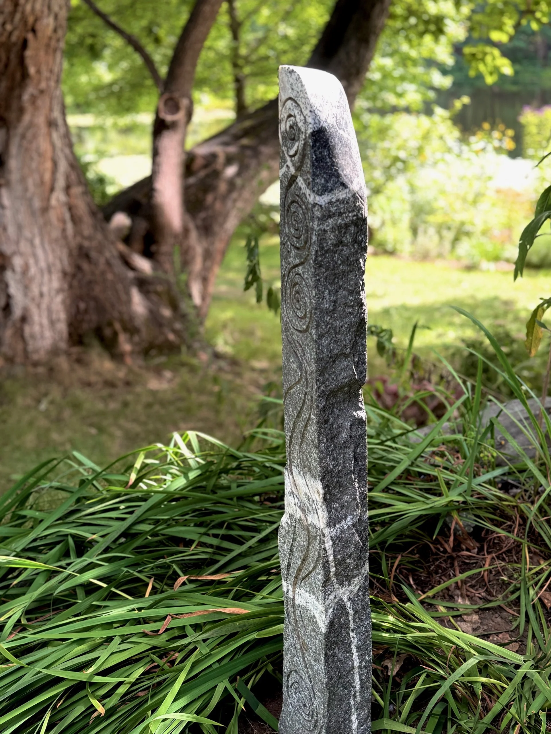 Celtic Shadow Stick by Karin Stanley